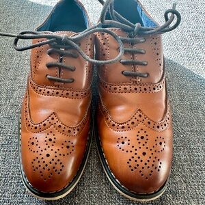 Bruno Marc brown oxford style shoes, size 13